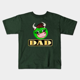 Dad Taurus Birthday Kids T-Shirt